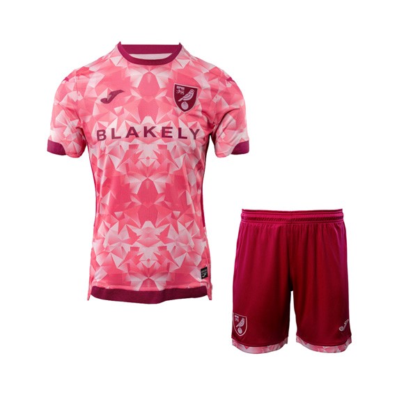Camiseta Norwich City 2ª Niño 2025/26